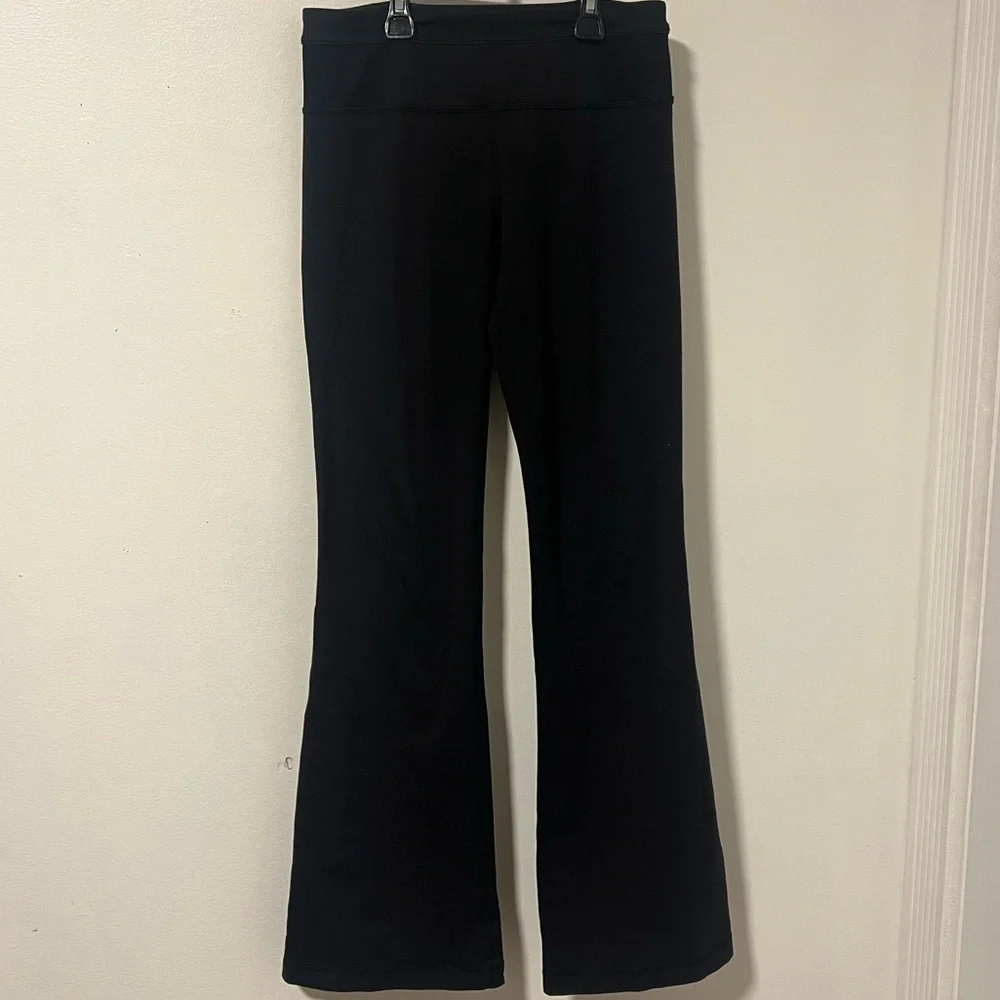 Lululemon Athletica Black Flare Pants - Picture 1 of 3